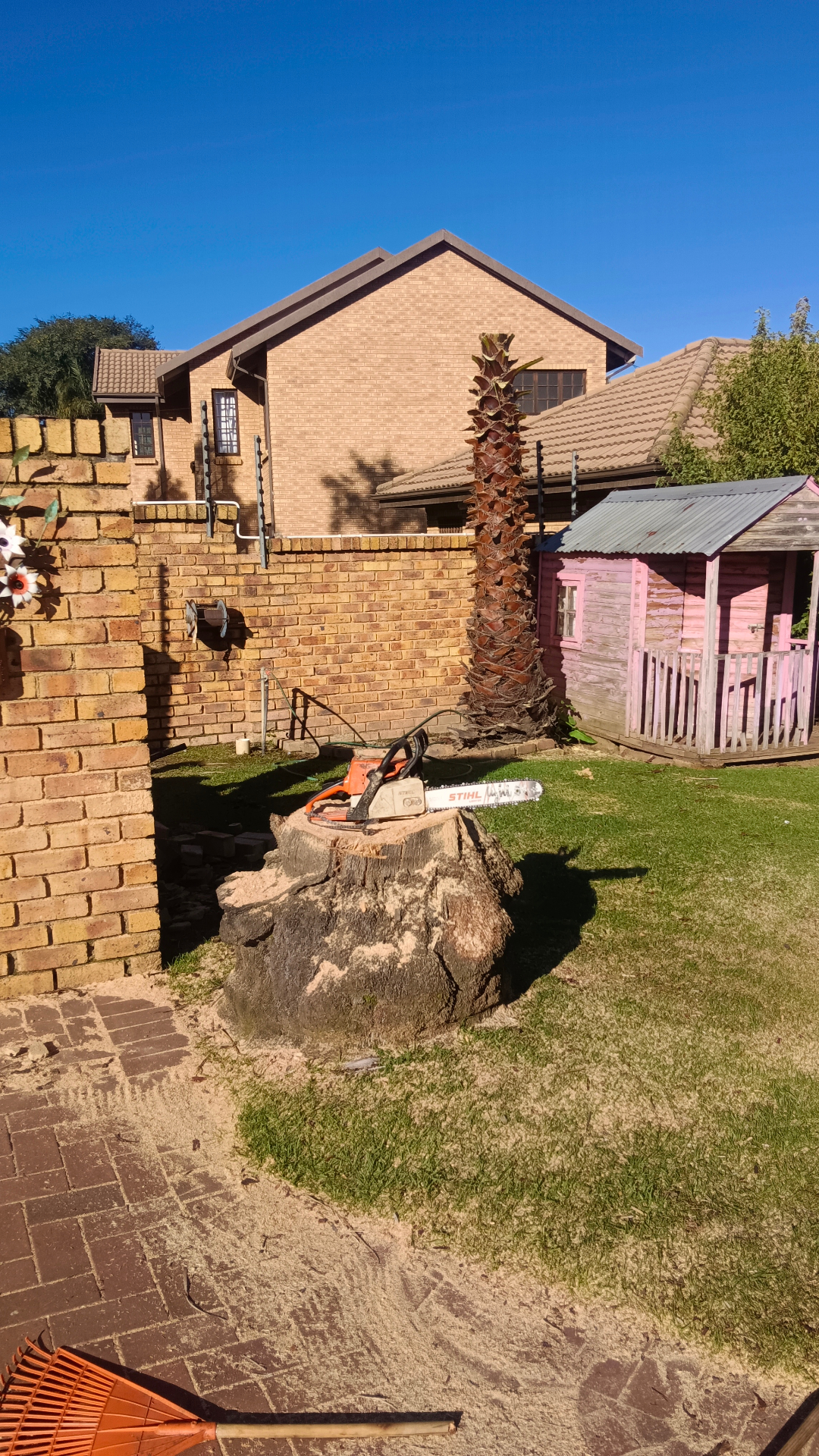 Stump grinding result in Kempton Park